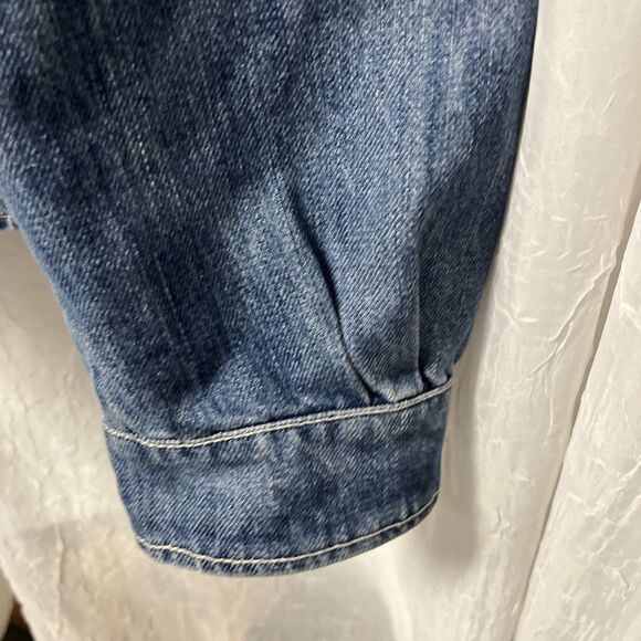 BLUE WILLI'S Rare Vintage Trucker Denim Jacket Blue Jean Mens Size XXXL - Picture 9 of 16